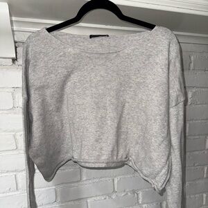 Brandy Melville Gray Sweatshirt